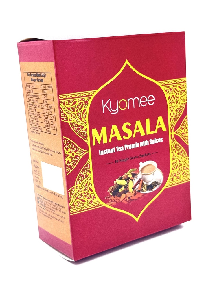 Kyomee Instant Masala Tea Premix Sachets