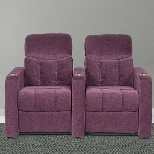 086 2 Seater Home Theater Recliner Seat - Color: Different Available