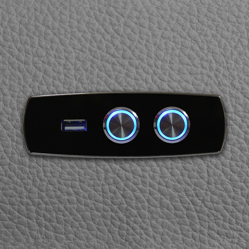 यूएसबी के साथ रेक्लाइनर 2 वे स्विच