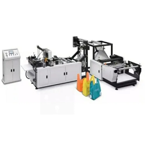 Non Woven Bag Making Machine - Steel, 5m x 2m Dimensions | 30KW Power, 100 Bags/Min Production Rate, High Speed, Durable Design, Easy Operation, Versatile Use