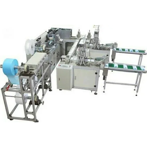 3 Ply Surgical Fully Automatic High Speed Mask Making Machine