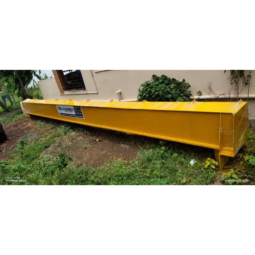 5 Ton Single Girder Overhead Travelling Crane - Color: Yellow