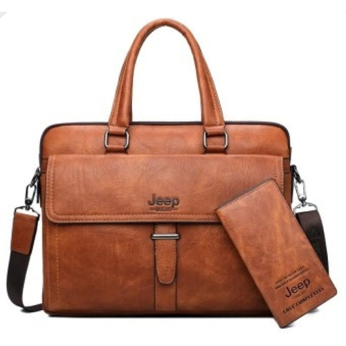 Leather Bag - Color: Brown
