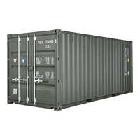 Shipping Store Container - Color: White