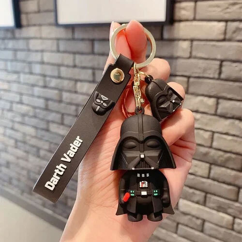 Star Wars Darth Vader 3D Keychain - Color: Black