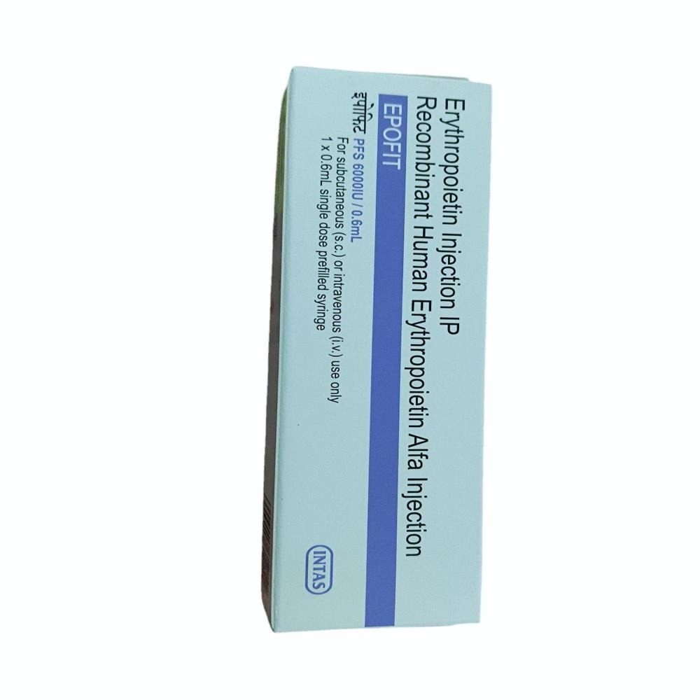 Epofit Recombinant Human Erythropoietin Alfa Injection 6000 IU