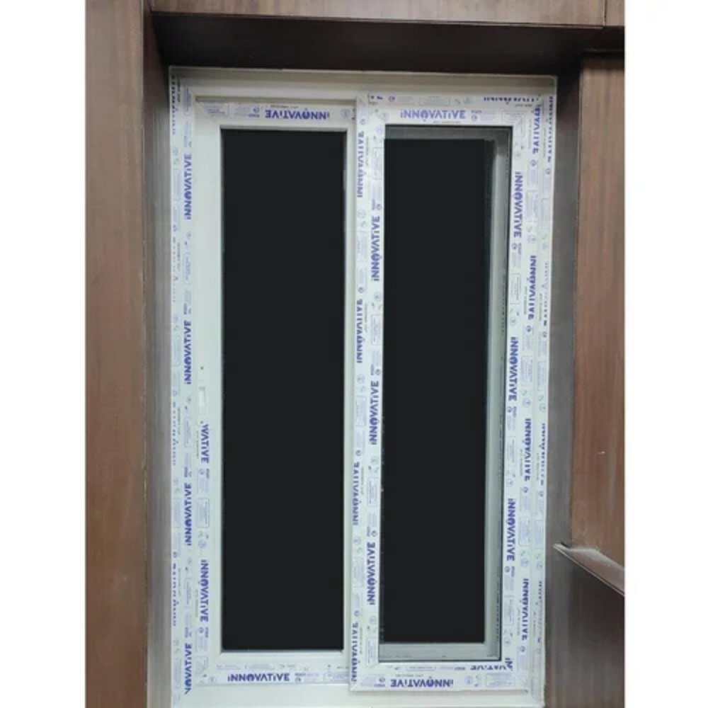 टफेंड ग्लास UPVC स्लाइडिंग विंडो