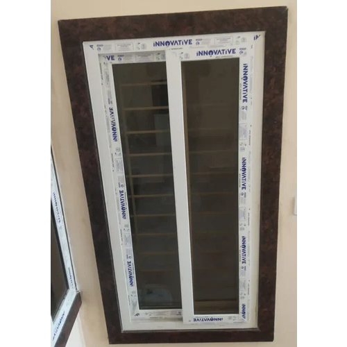 Upvc Rectangular Sliding Window - Glass Thickness: 8 Millimeter (Mm)