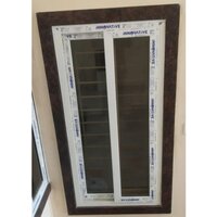 Upvc Rectangular Sliding Window - Glass Thickness: 8 Millimeter (mm)