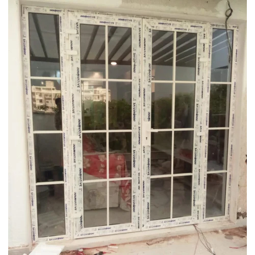 Upvc French Door - Color: White