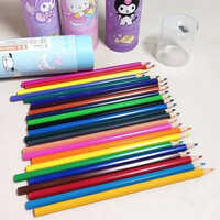 Kuromi Pencil Color Set - Material: Wooden