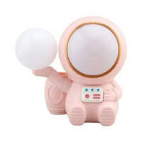Astronaut With Moon Desk Lamp