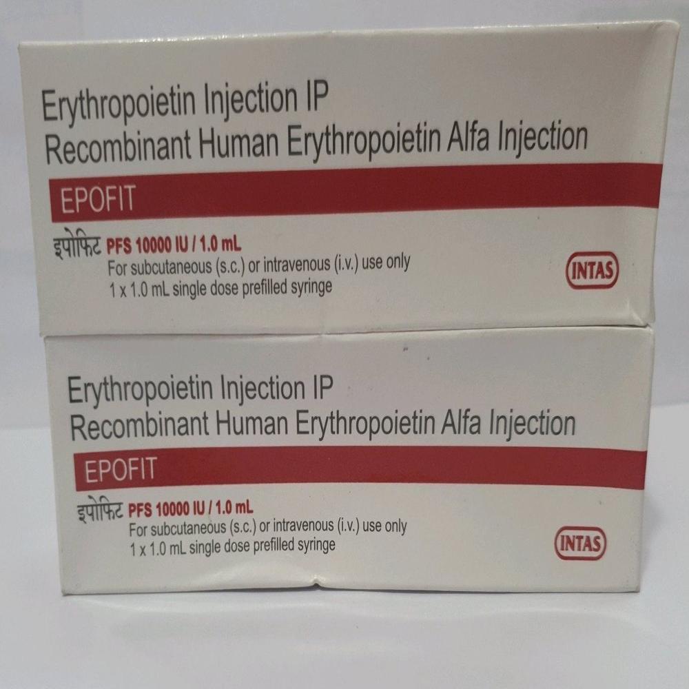 Epofit Recombinant Human Erythropoietin Alfa  Injection 10000 IU