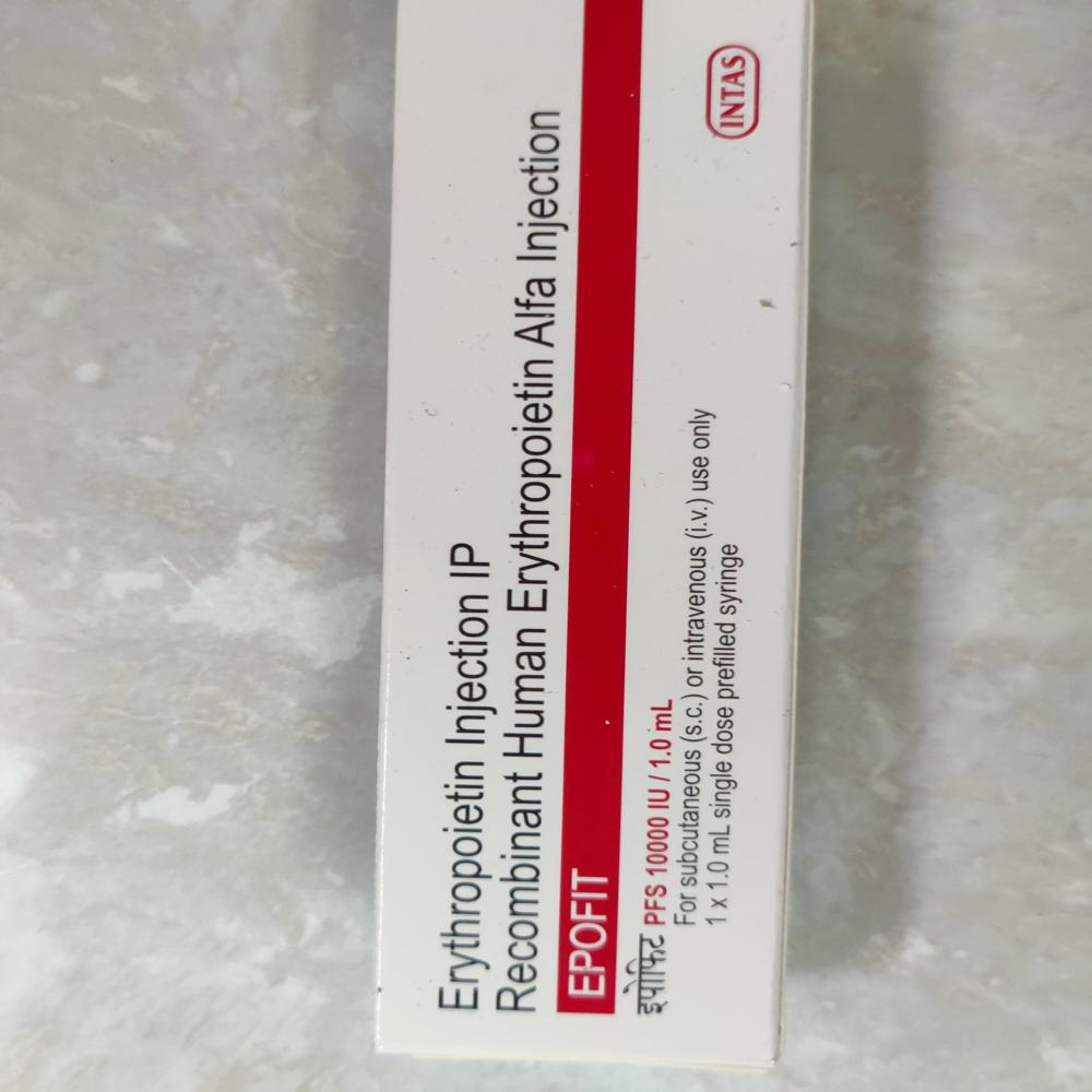 Epofit Recombinant Human Erythropoietin Alfa  Injection 10000 IU