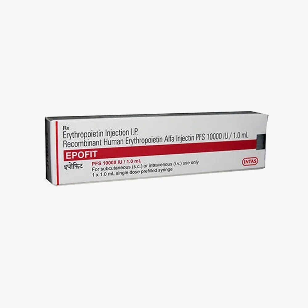 Epofit Recombinant Human Erythropoietin Alfa  Injection 10000 IU