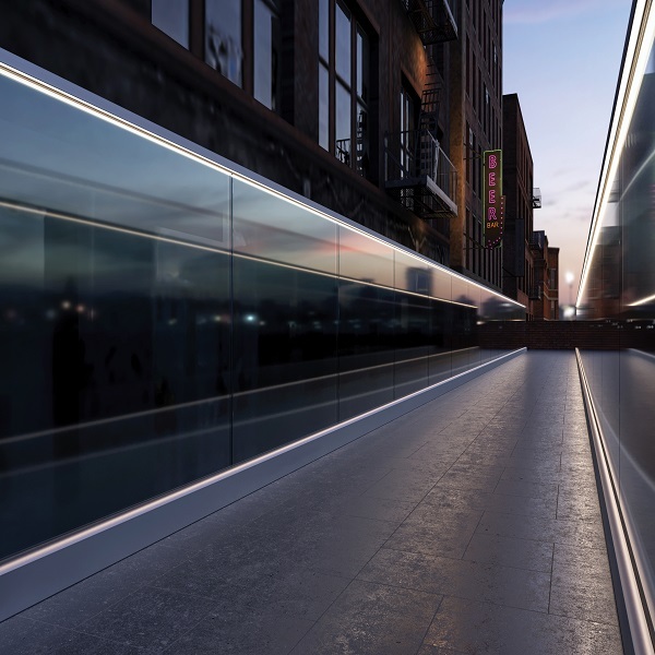 Frameless Glass Stainless Steel Railing UAE