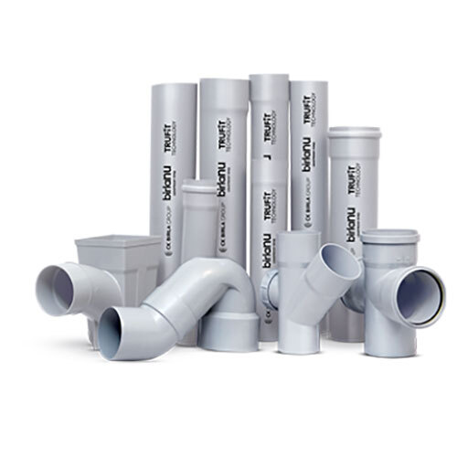 Silent Pipes And Fittings - Color: Grey