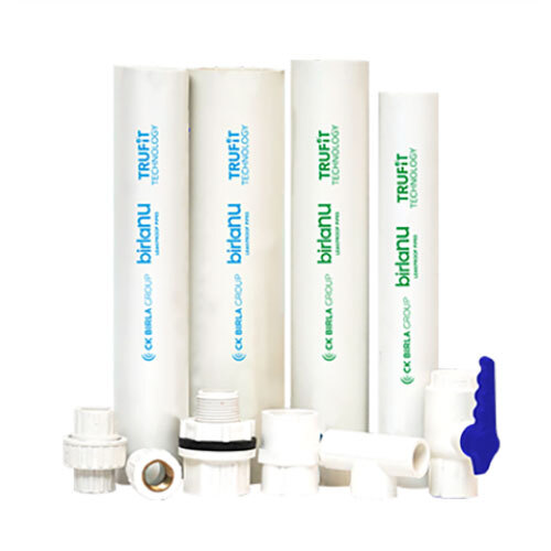 Upvc Pipes And Fittings - Color: White