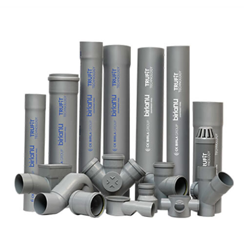 Swr Pipes And Fittings - Color: Grey