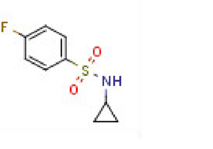 N-Cyclopropyl 4-fluorobenzenesulfonamide