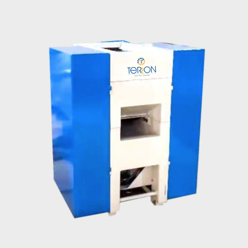 Mini Polyester Fiber Opener Machine - Color: White And Blue
