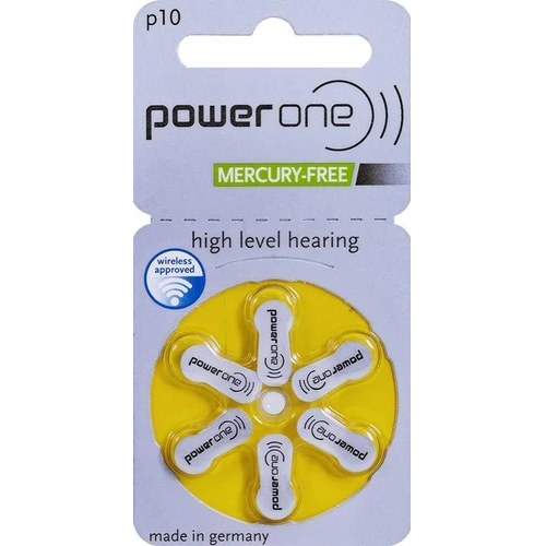 Mercury Free Hearing Aid Batteries