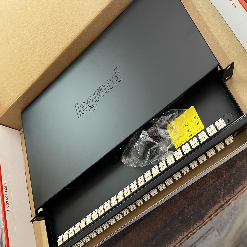 Legrand 24 Port Lc Multimode Duplex Fibre Optic Patch Panel