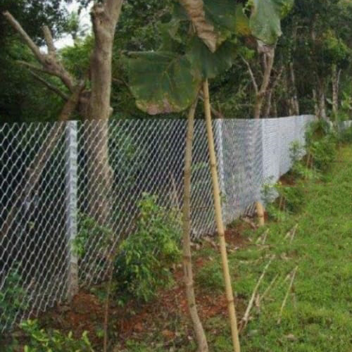 Aluminium Grill Fencing For Village Farm House
