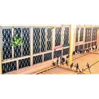 Silver SS Window Grill For Home