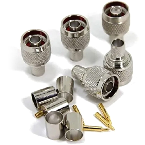 N Type Male Crimp Connector - Application: Industrial