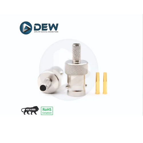 Bnc Female Crimp Connector For Rg58 Cable - Features: Corrosion Resistance