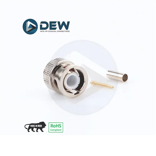 Bnc Male Crimp Connector For Rg147 - Application: Industrial