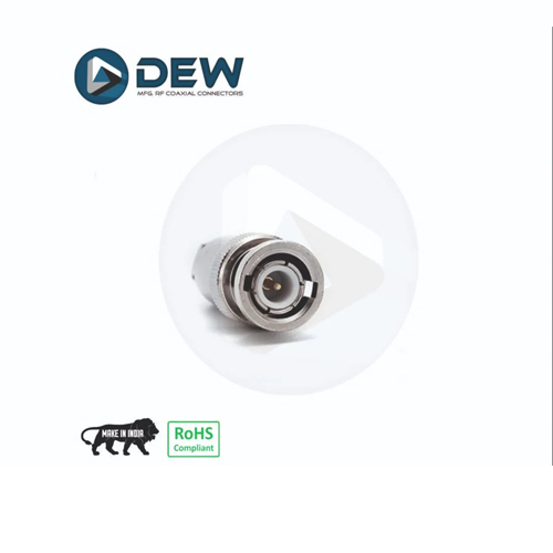 Bnc Male Clamp Connector For Rg58 - Application: Industrial