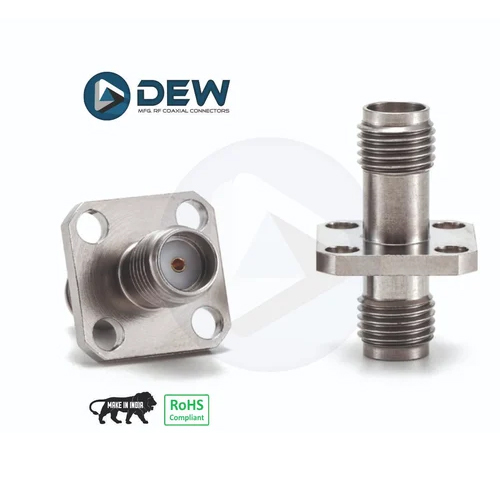 Sma Female To Sma Female 4 Hole Adapter