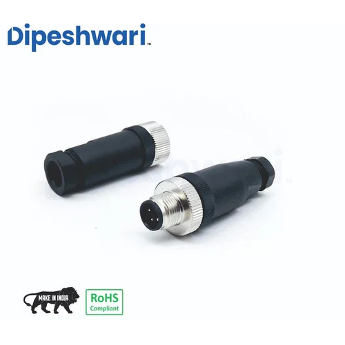 M12 5Pin Male A-Coded Connector - Application: Industrial