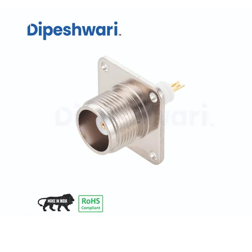 HN 4 Hole Flange Mount Female Connector