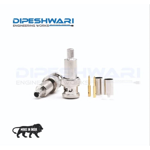 MHV Male Crimp Solder Type Connectors For RG59