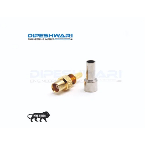MCX Female Crimp Connectors For RG316 Cable