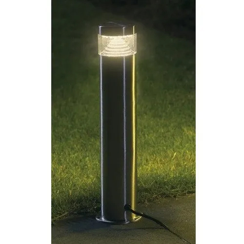 Garden Bollard Light - Color: Black
