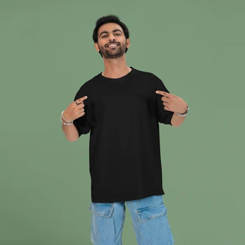 210 GSM Pure Cotton Oversized T-Shirt