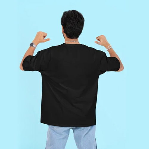 210 GSM Pure Cotton Oversized T-Shirt