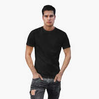 180 GSM Pure Cotton Regular Fit T-Shirt