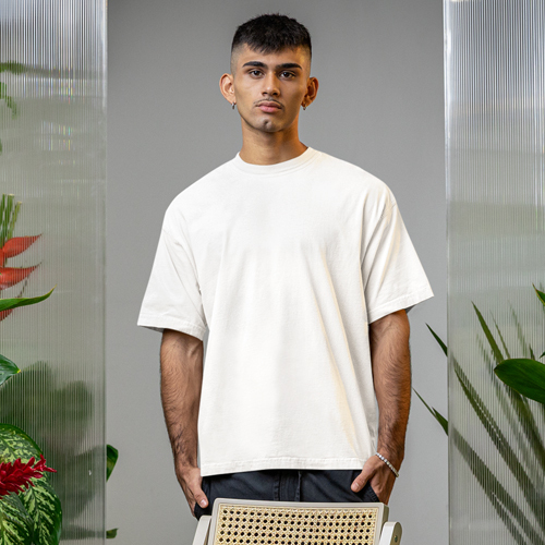180 GSM Pure Cotton Oversized T-Shirt