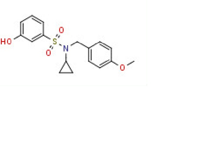N-cyclopropyl-3-hydroxy-N-[(4-methoxyphenyl)methyl]benzene-1- sulfonamide