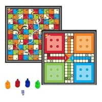2 in 1 Ludo & Snakes and Ladders Board Game