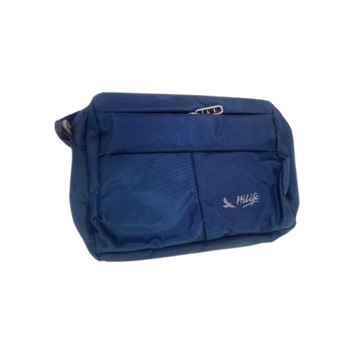 Polyester Blue Side Bag