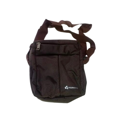 Polyester Brown Side Bag