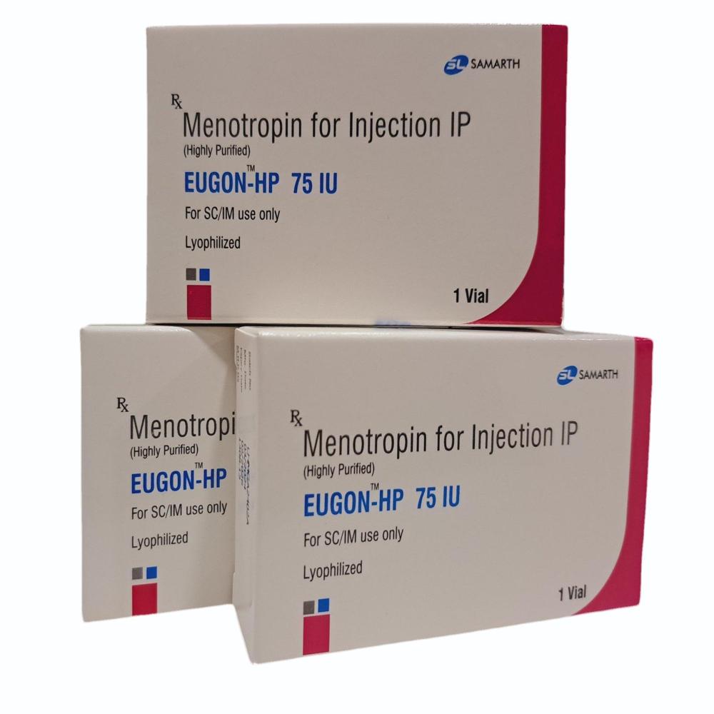 Eugon Menotrophin Injection 75i.u - Physical Form: Liquid