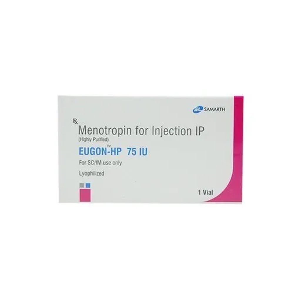 Eugon Menotrophin Injection 75i.u - Physical Form: Liquid