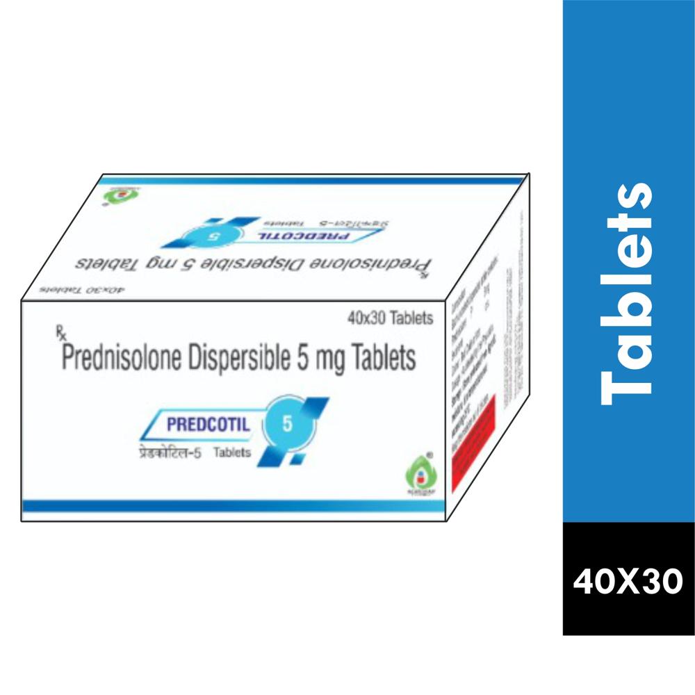 PREDCOTIL-5 TABLET  - PREDNISOLONE DISPERSIBLE 5 MG TABLET